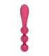 SATISFYER TRI BALL 1 MULTI VIBRADOR ROJO