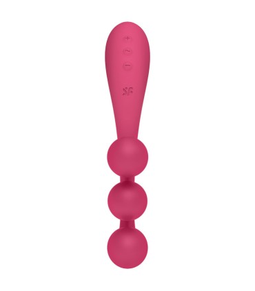 SATISFYER TRI BALL 1 MULTI VIBRADOR ROJO