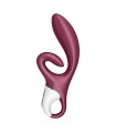 SATISFYER - TOUCH ME VIBRADOR RABBIT ROJO