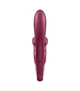 SATISFYER TOUCH ME VIBRADOR RABBIT ROJO
