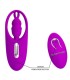 PRETTY LOVE WILD RABBIT ESTIMULADOR PARA BRAGUITA CON CONTROL REMOTO LILA