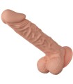 BAILE - BEAUTIFUL ENCOUNTER BURAQ DILDO REALÍSTICO FLEXIBLE 24 CM NATURAL