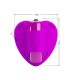 PRETTY LOVE MASAJEADOR DE CLITORIS HEARTBEAT 10 MODOS DE VIBRACION MORADO