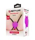 PRETTY LOVE MASAJEADOR DE CLITORIS HEARTBEAT 10 MODOS DE VIBRACION MORADO