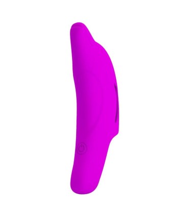 PRETTY LOVE DELPHINI PODEROSO ESTIMULADOR DE DEDO MORADO