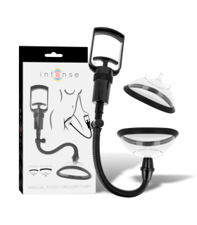 INTENSE PUMP BOMBA MANUAL VAGINAL CON DOS COPAS INTERCAMBIABLES