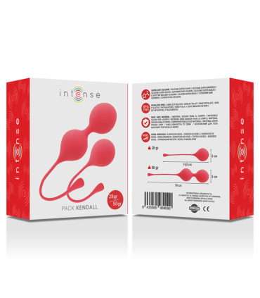 INTENSE BOLAS KEGEL PACK KENDALL ROJO