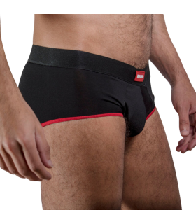 MACHO MS24R CALZONCILLO BRIEF DARK ROJO S