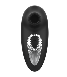 BLACKSILVER DRAKE DELUXE SUCKING VIBE SILICONA RECARGABLE NEGRO