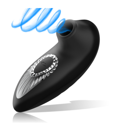 BLACKSILVER DRAKE DELUXE SUCKING VIBE SILICONA RECARGABLE NEGRO