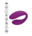 XOCOON - BOUND LOVE VIBRADOR PARA PAREJAS MORADO