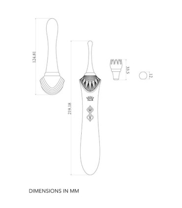 ZALO BESS 2 MASAJEADOR PERSONAL NEGRO