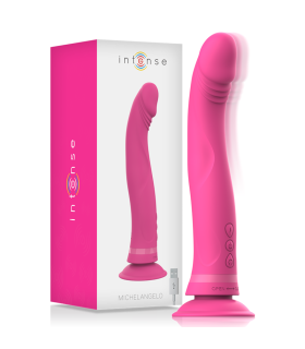 INTENSE MICHELANGELO DILDO VIBRADOR SILICONA ROSA