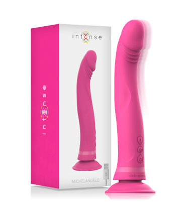 INTENSE MICHELANGELO DILDO VIBRADOR SILICONA ROSA