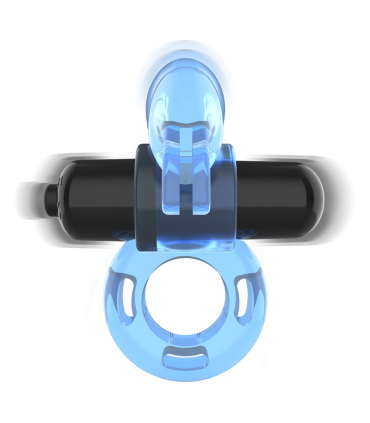 INTENSE FRY ANILLO VIBRADOR AZUL