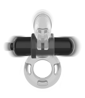 INTENSE FRY ANILLO VIBRADOR TRANSPARENTE