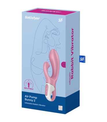 SATISFYER AIR PUMP BUNNY 2 ROSA