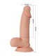BAILE BEAUTIFUL ENCOUNTER ZEBULON DILDO REALISTICO FLEXIBLE 194 CM NATURAL