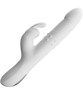 PRETTY LOVE REESE VIBRADOR CON ROTACION PLATEADO