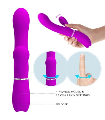 PRETTY LOVE VIBRADOR ESTIMULADOR CLITORIS