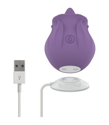 INTENSE VIOLET ESTIMULADOR LENGUA BASE MAGNETICA