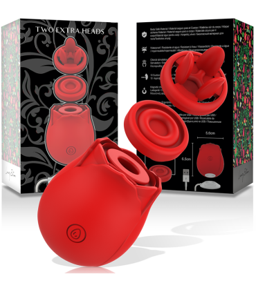 MIA ESTIMULADOR CLITORIS DOS CABEZALES 3 EN 1 EDICION DE LUJO