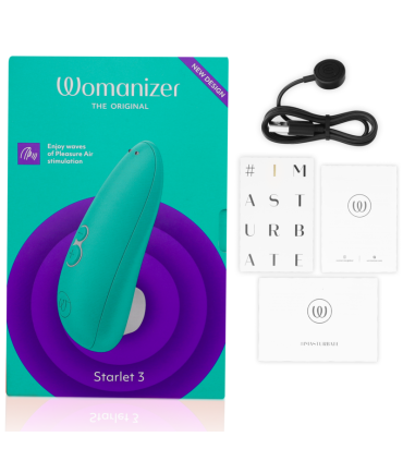 WOMANIZER STARLET 3 ESTIMULADOR CLITORIS TURQUESA