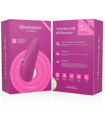 WOMANIZER STARLET 3 ESTIMULADOR CLITORIS VIOLETA