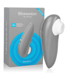WOMANIZER STARLET 3 ESTIMULADOR CLITORIS GRIS