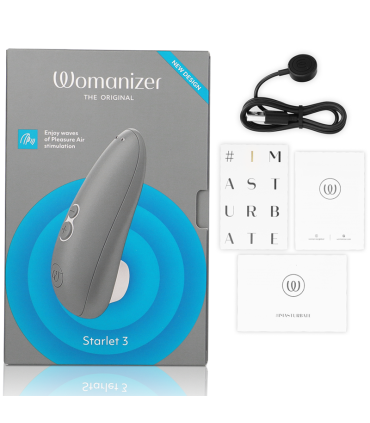 WOMANIZER STARLET 3 ESTIMULADOR CLITORIS GRIS