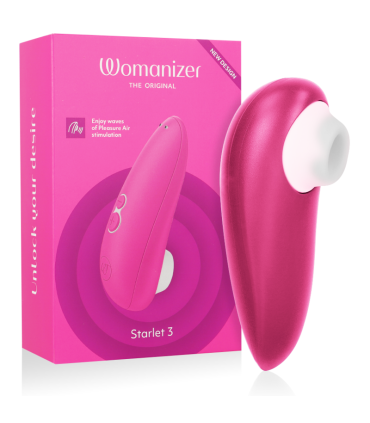 WOMANIZER STARLET 3 ESTIMULADOR CLITORIS ROSA