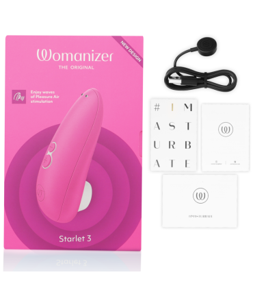 WOMANIZER STARLET 3 ESTIMULADOR CLITORIS ROSA