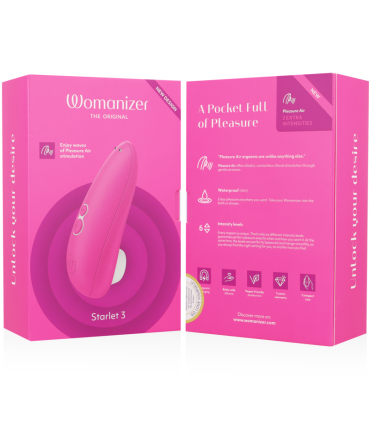 WOMANIZER STARLET 3 ESTIMULADOR CLITORIS ROSA