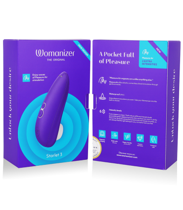 WOMANIZER STARLET 3 ESTIMULADOR CLITORIS INDIGO
