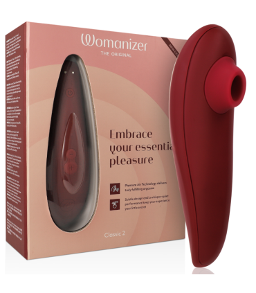 WOMANIZER CLASSIC 2 ESTIMULADOR DE CLITORIS BURDEOS