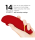 WOMANIZER PREMIUM 2 ESTIMULADOR DE CLITORIS BURDEOS