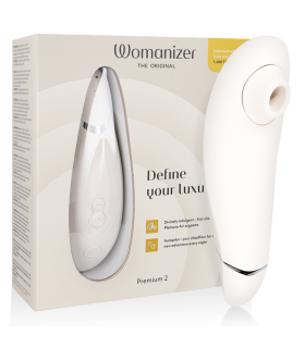 WOMANIZER PREMIUM 2 ESTIMULADOR DE CLITORIS GRIS