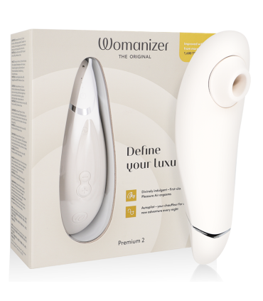 WOMANIZER PREMIUM 2 ESTIMULADOR DE CLITORIS GRIS