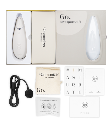WOMANIZER PREMIUM 2 ESTIMULADOR DE CLITORIS GRIS