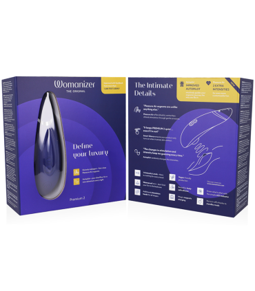 WOMANIZER PREMIUM 2 ESTIMULADOR DE CLITORIS ARANDANO