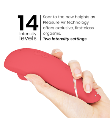 WOMANIZER PREMIUM 2 ESTIMULADOR DE CLITORIS FRAMBUESA