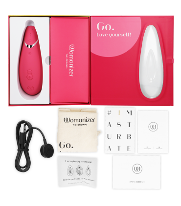 WOMANIZER PREMIUM 2 ESTIMULADOR DE CLITORIS FRAMBUESA