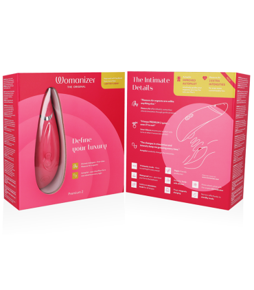 WOMANIZER PREMIUM 2 ESTIMULADOR DE CLITORIS FRAMBUESA