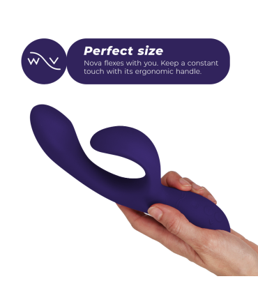 WE VIBE NOVA 3 VIBRADOR RABBIT AZUL MEDIANOCHE