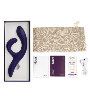 WE VIBE NOVA 3 VIBRADOR RABBIT AZUL MEDIANOCHE