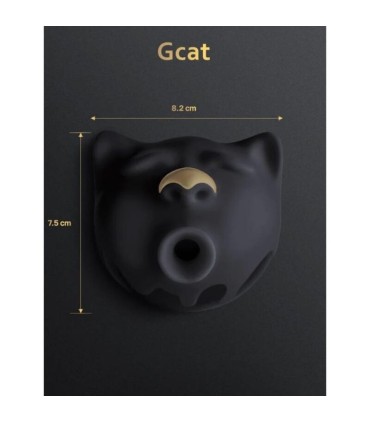 G VIBE GCAT MYSTIC SUCCIONADOR DE CLITORIS NEGRO