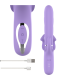 INTENSE BILLIE VIBRADOR MULTIFUNCION RECARGABLE SUCCIONADOR CON PULSADOR MORADO