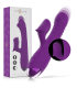 INTENSE IGGY VIBRADOR MULTIFUNCION RECARGABLE UP DOWN CON ESTIMULADOR DE CLITORIS MORADO