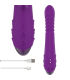 INTENSE IGGY VIBRADOR MULTIFUNCION RECARGABLE UP DOWN CON ESTIMULADOR DE CLITORIS MORADO