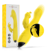INTENSE TOKY VIBRADOR MULTIFUNCION RECARGABLE UP DOWN CON ESTIMULADOR DE CLITORIS AMARILLO